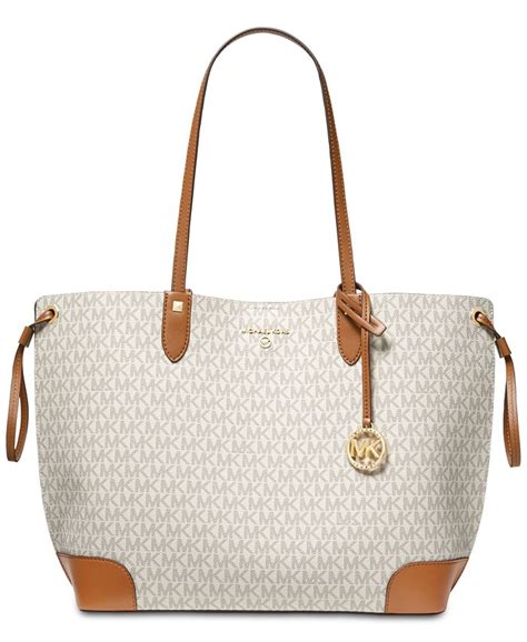 michael kors edith large open tote|Edith Large Logo Tote Bag .